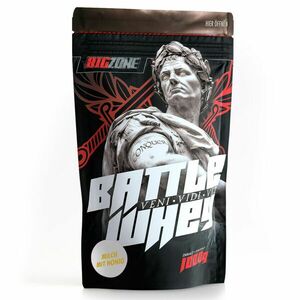 Big Zone Battle Whey 1000g - bílá čokoláda, arašídový krém obraz