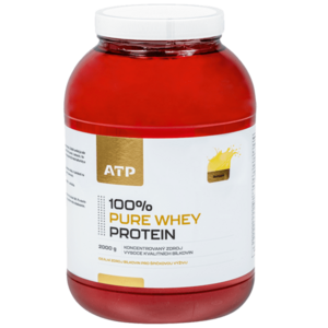 ATP 100% Pure Whey Protein 2000g - banán obraz