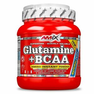 Amix Nutrition Glutamine + BCAA 1000g - ananas obraz