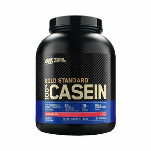 Optimum Nutrition 100 % Casein 1820g - jahoda obraz