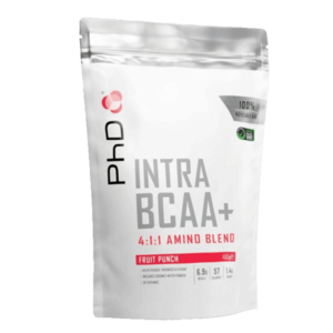 PhD Nutrition Intra BCAA+ 450g - ovocný punč obraz