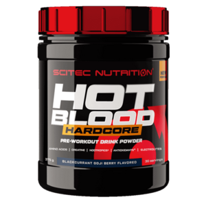 Scitec Nutrition Hot Blood Hardcore 375g - černý rybíz, goji obraz