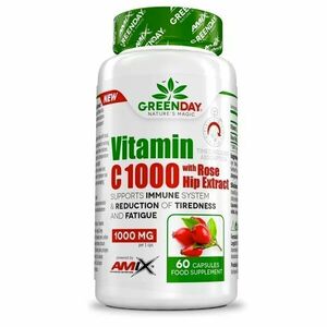 Amix Nutrition Vitamin C 1000 s extraktem z šípků - 60 kapslí obraz