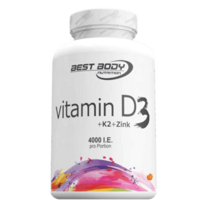 Best Body Vitamin D3 + K2 + zinc - 80 tablet obraz