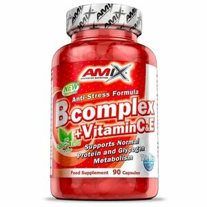 Amix Nutrition B-Complex + vitamin C, E - 90 kapslí obraz