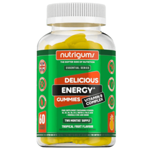 Nutrigums Energy Vitamin B Complex 60 želé - tropické ovoce obraz