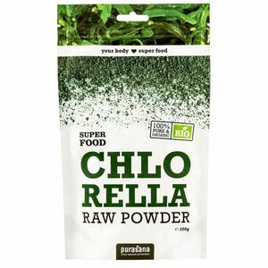 Purasana Chlorella Powder BIO - 200g obraz