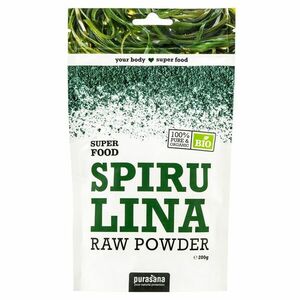 Purasana Spirulina Powder BIO - 200g obraz