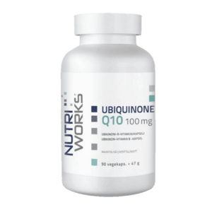 NutriWorks Ubiquinone Q10 100mg - 90 kapslí obraz