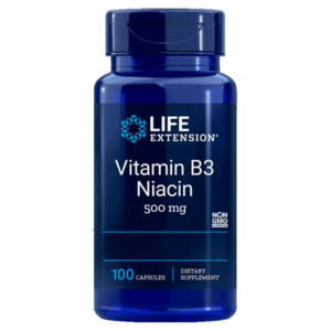 Life Extension Vitamin B3 Niacin - 100 kapslí obraz