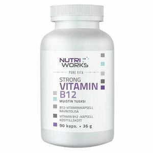 NutriWorks Strong Vitamin B12 - 90 kapslí obraz