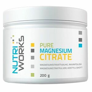 NutriWorks Pure Magnesium Citrate - 200g obraz