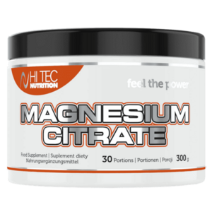 HiTec Nutrition Magnesium Citrate 300g - pomeranč obraz