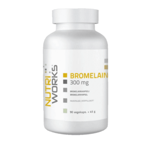 NutriWorks Bromelain 300mg - 90 kapslí obraz