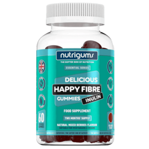 Nutrigums Happy Fibre Inulin 60 želé - jahoda obraz