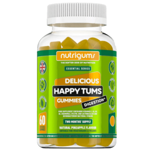 Nutrigums Happy Tums Digestion 60 želé - ananas obraz