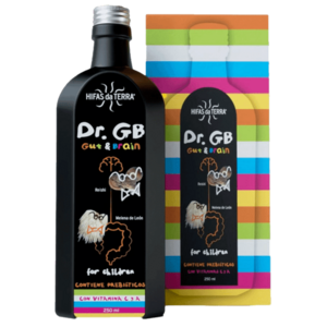 Hifas da Terra Dr. Gut and Brain for Children 250ml - jahoda obraz