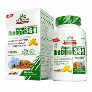 Amix Nutrition ProVegan Omega 3-6-9 - 60 kapslí obraz