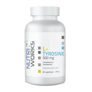 NutriWorks L-Tyrosine 500mg - 90 kapslí obraz