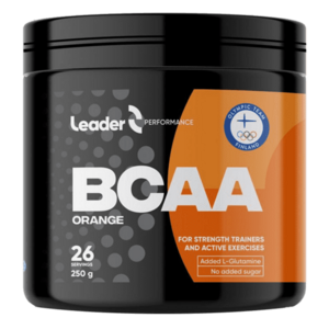 LEADER BCAA 250g - pomeranč obraz