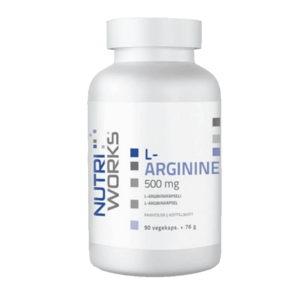 NutriWorks L-Arginine 500mg - 90 kapslí obraz