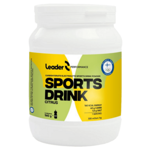 LEADER Sports Drink 560g - citrus obraz