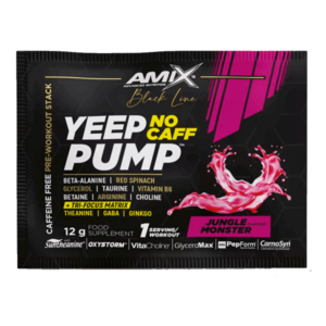 Amix Nutrition Black Line Yeep Pump No caff 360g - pear strike obraz