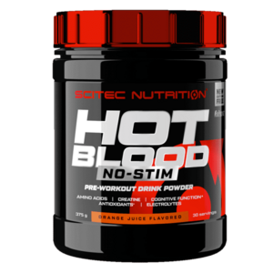 Scitec Nutrition Hot Blood No-Stim 375g - pomeranč obraz