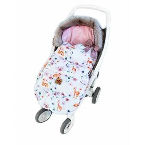 Baby Nellys Dětský fusak maxi, PREMIUM Srnka 110x50cm, + rukávník obraz