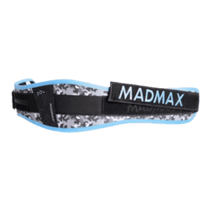 MadMax Dámský fitness opasek Swarovski MFB314 modrý - S obraz