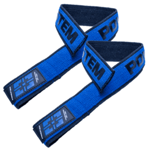 Power System Trhačky Lifting Straps Duplex 3401 - modré obraz