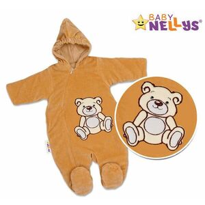 Baby Nellys Kombinézka/overálek Teddy Bear, velikost: 74 - hnědá obraz