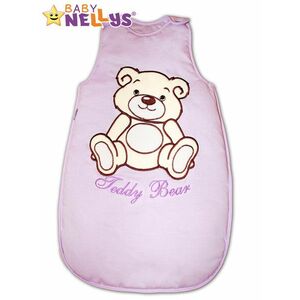 Baby Nellys Spací vak Teddy Bear lila vel. 0+ obraz