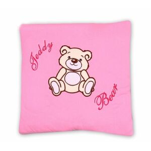 Baby Nellys Polštářek 40x40 Teddy Bear - sv. růžový obraz