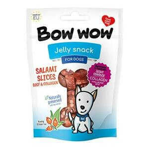 BOW WOW Salámová kolečka hovězí 80g obraz