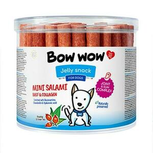 BOW WOW Mini uherské salámky s kolagenem 12cm 1ks obraz