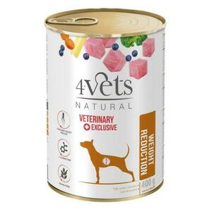 4vets NATURAL VETERINARY EXCLUSIVE WEIGHT REDUCTION 400g pro psy na redukci hmotnosti obraz