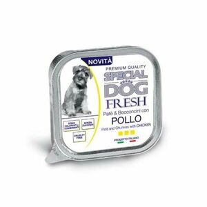 Monge SPECIAL DOG EXCELLENCE FRESH Paté a kousky kuře 150g vanička obraz