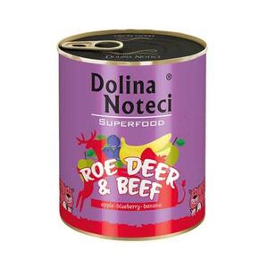 Dolina Noteci SUPERFOOD 800g srnčí a hovězí maso pro psy 80% masa obraz