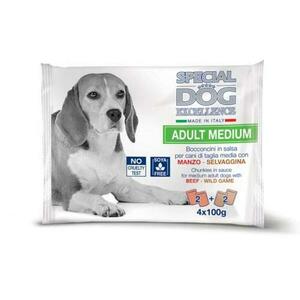 Monge SPECIAL DOG EXCELLENCE MEDIUM ADULT hovězí/zvěřina multi pack 4x100g kapsič obraz