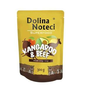 Dolina Noteci SUPERFOOD 300g klokan a hovězí maso pro psy 80% masa obraz