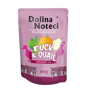 Dolina Noteci SUPERFOOD 300g kachna a křepelka pro psy 80% masa obraz