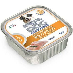 Monge SPECIAL DOG EXCELLENCE pate MONOPROTEIN čistě kuřecí 300g grain free vaničk obraz