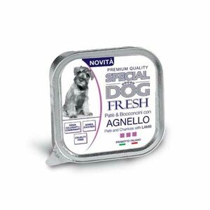 Monge SPECIAL DOG EXCELLENCE FRESH Paté a kousky jehně 150g vanička obraz