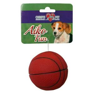 Cobbyspet AIKO FUN Basketbalový míč 7, 3cm gumová hračka pro psy obraz