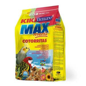 Kiki MAX Menu Cockatiel 500g ZIP korely a agapornisy obraz