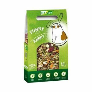 Nestor PREMIUM Funny Rabbit 1500ml/480g- přírodní krmivo pro zajíce obraz