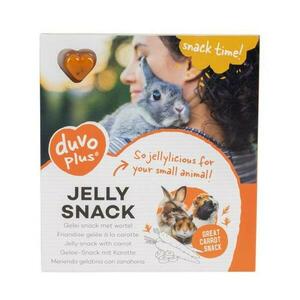 Duvo+ Jelly snack pro hlodavce 12ks 1, 2g želé pochoutky s mrkví obraz