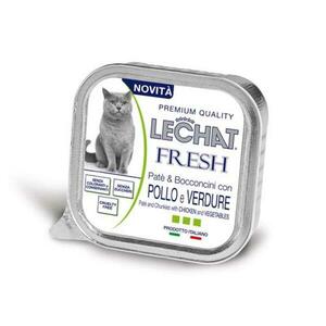 Monge LECHAT FRESH Paté a kousky kuře & zelenina 100g pro dopělé kočky obraz