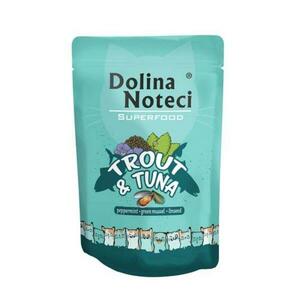 Dolina Noteci SUPERFOOD 85g pstruh a tuňák pro kočky 80% masa obraz